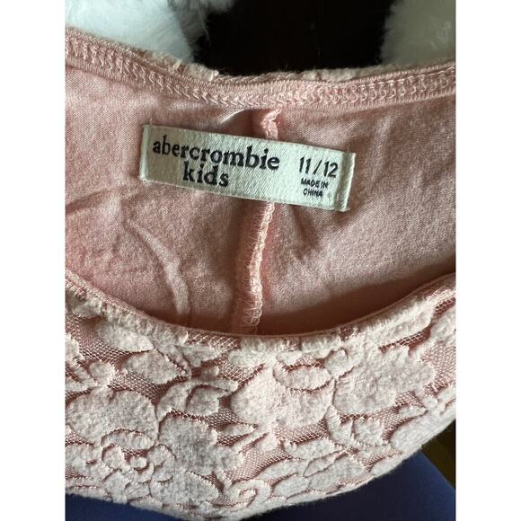 Abercombie Kids Light Pink Floral Dress - Picture 4 of 4